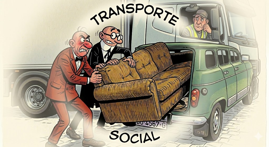 Transporte Social — compartiendo ruta con humor